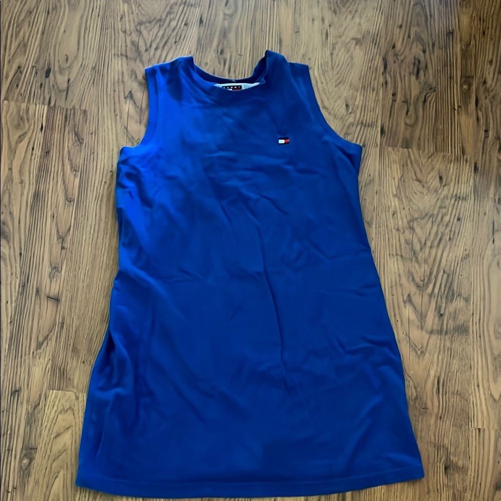 Tommy Hilfiger Blue Midi Dress